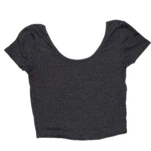 Scoop Neck Crop Top